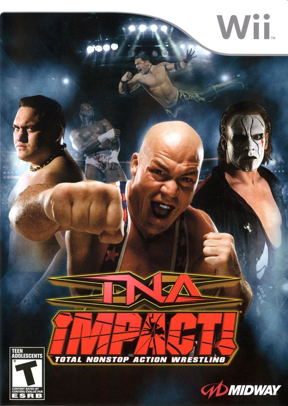 TNA Impact box art for Wii